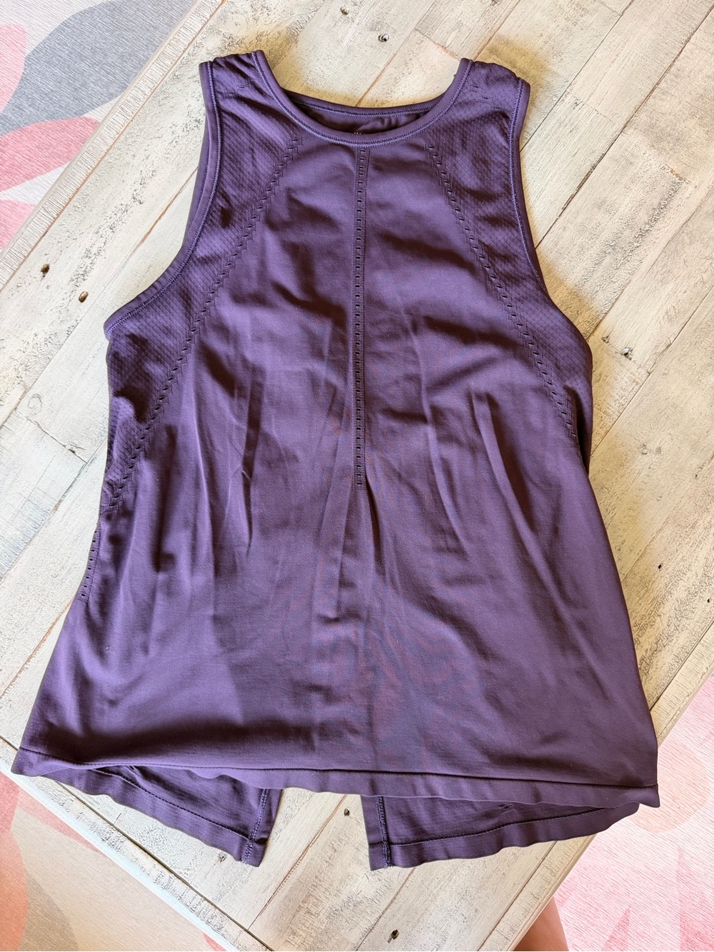 Athleta Deep Violet Muscle Tank Top